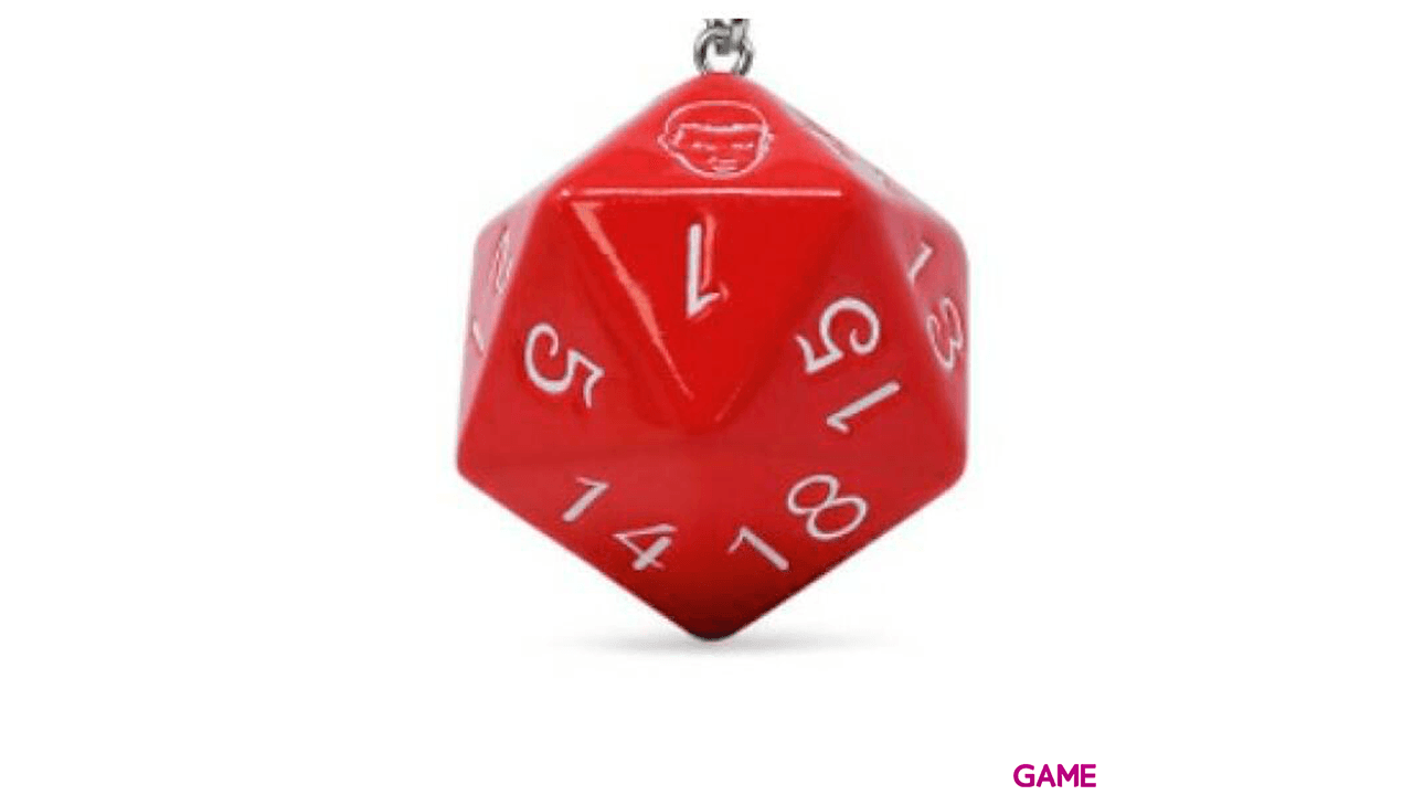 Llavero de Poliresina Strangers Things: D20