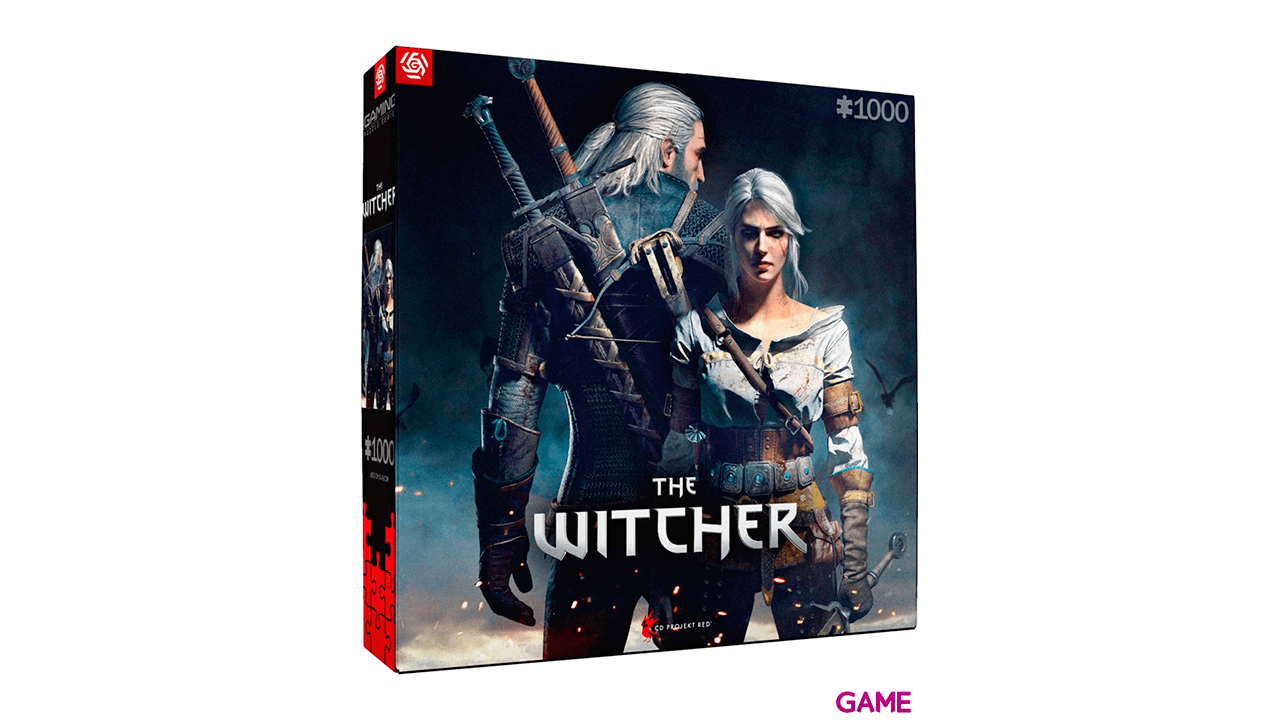 Puzzle The Witcher (Wiedzmin): Geralt & Ciri 1000 pzs