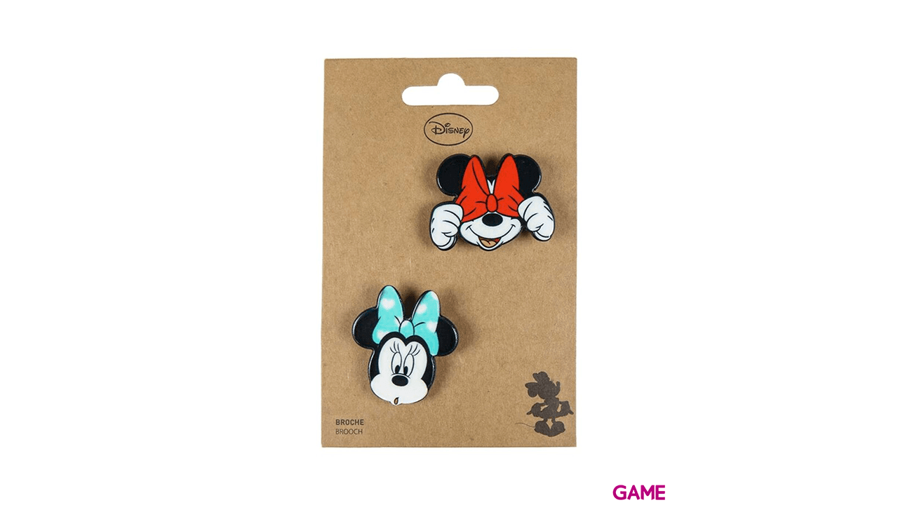 Broches Disney (Blister 2 u.): Minnie