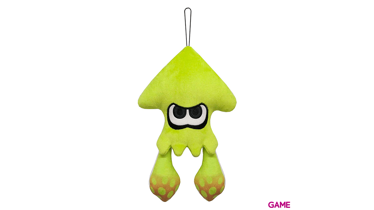 Peluche Splatoon: Squid Nein Yellow 23cm
