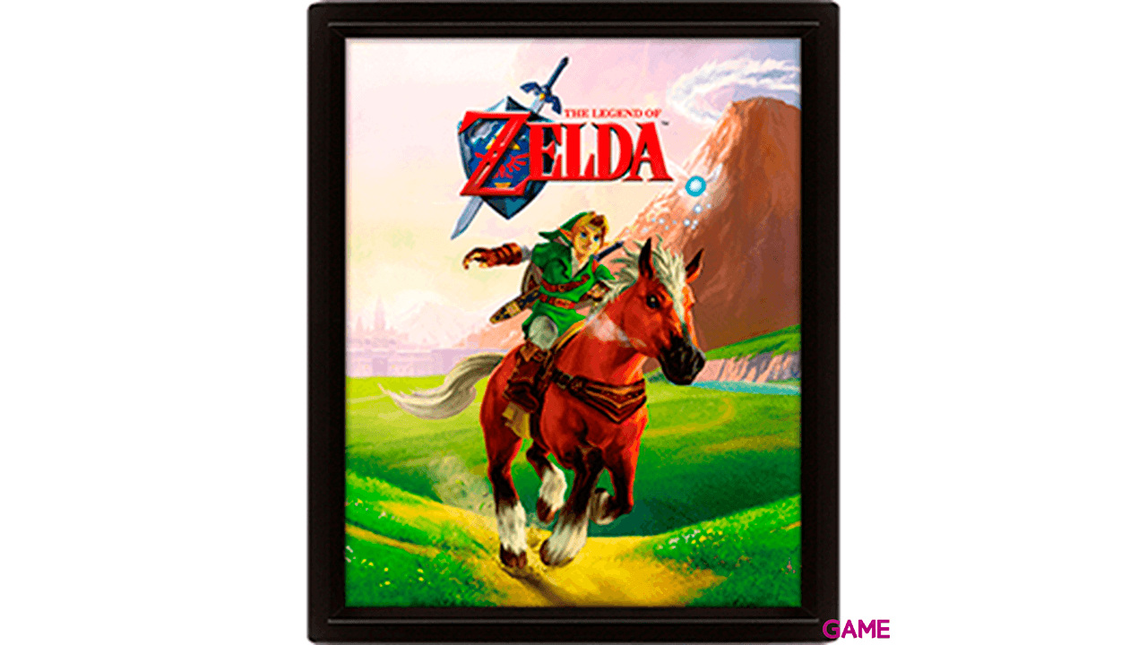 Cuadro 3D The Legend of Zelda: Gallop