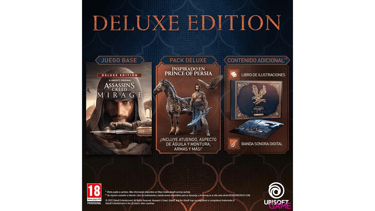 ASSASSINS CREED MIRAGE DELUXE EDITION