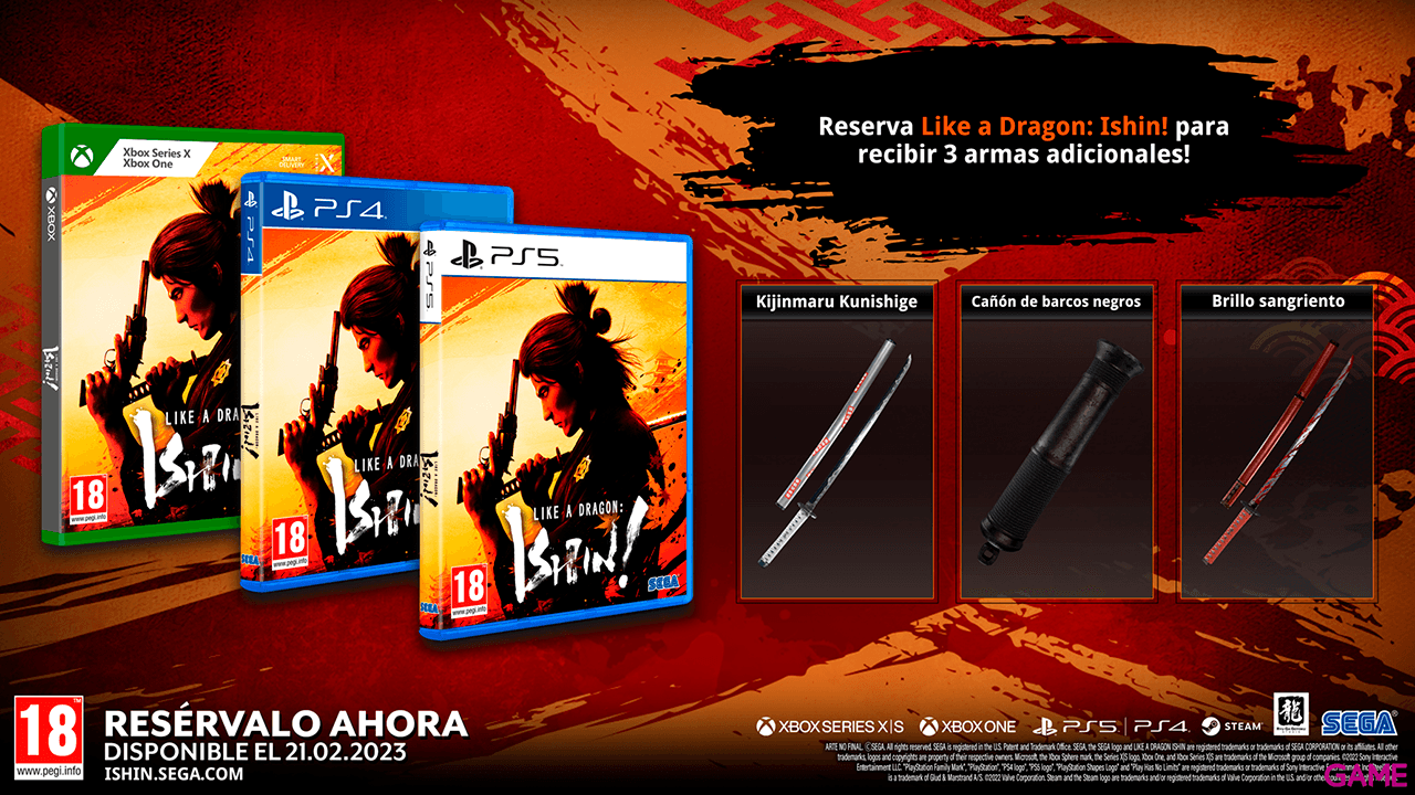 Like a Dragon ISHIN!