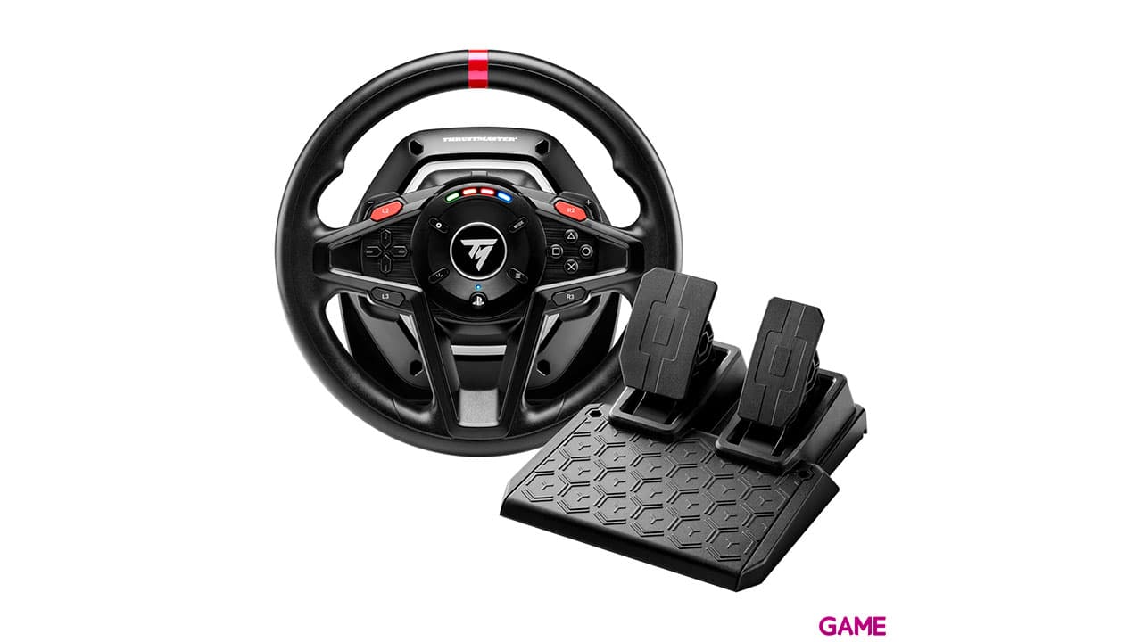 Thrustmaster T128 PS5-PS4-PC - Hybrid Drive - Licencia Oficial- Volante