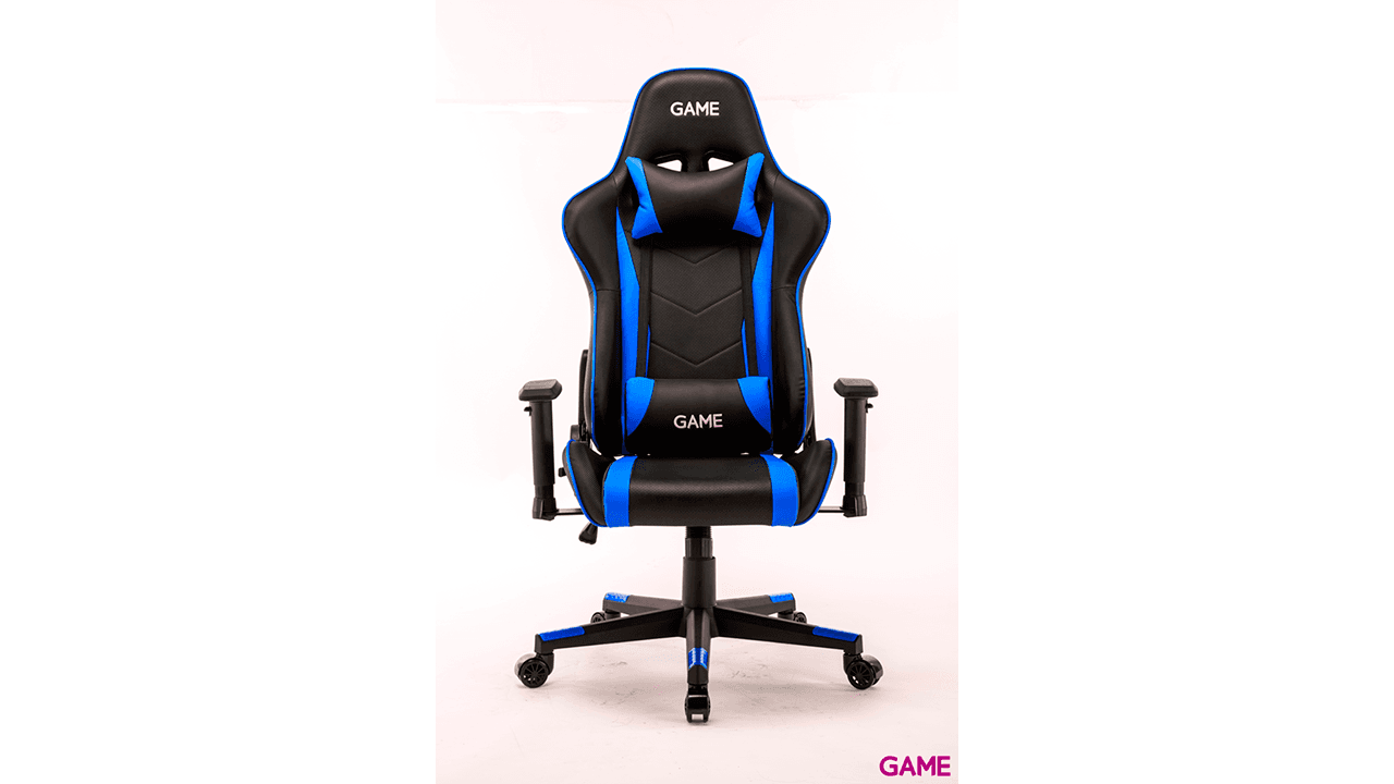 GAME Racing Pro GT320 Negro-Azul - Silla Gaming