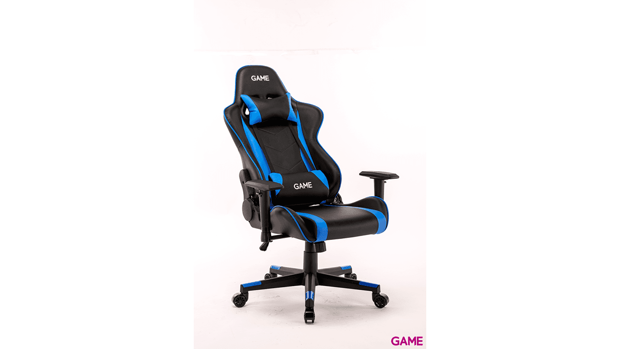 GAME Racing Pro GT320 Negro-Azul - Silla Gaming