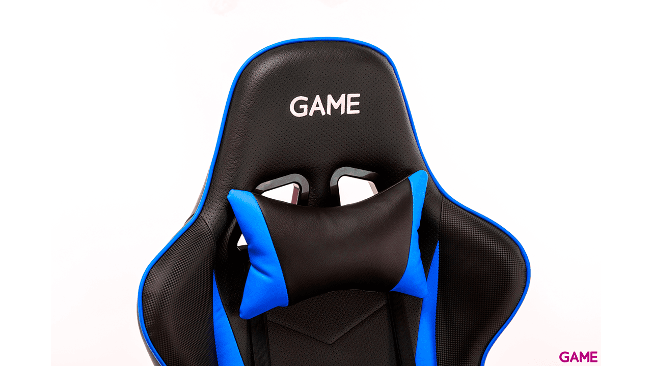 GAME Racing Pro GT320 Negro-Azul - Silla Gaming