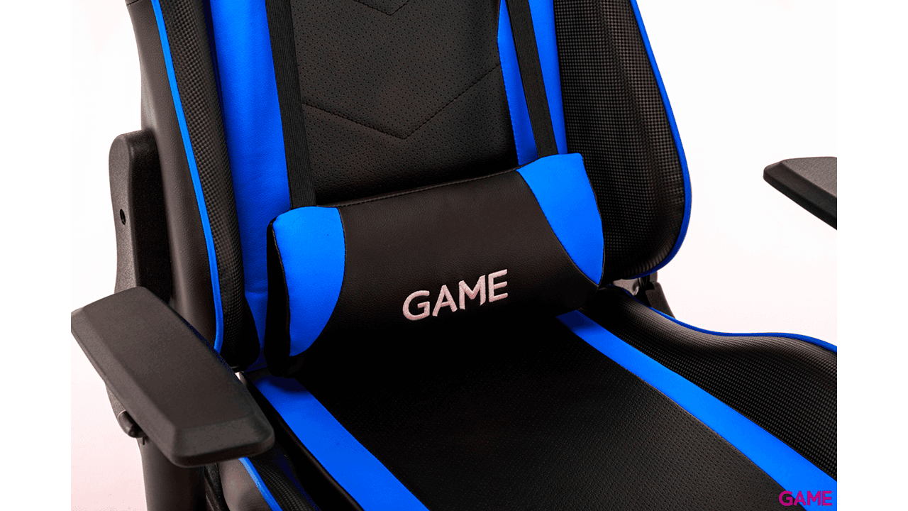 GAME Racing Pro GT320 Negro-Azul - Silla Gaming