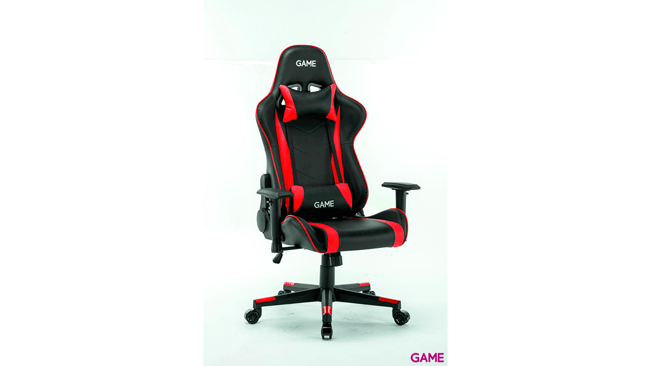 GAME Racing Pro GT320 Negro-Rojo - Silla Gaming