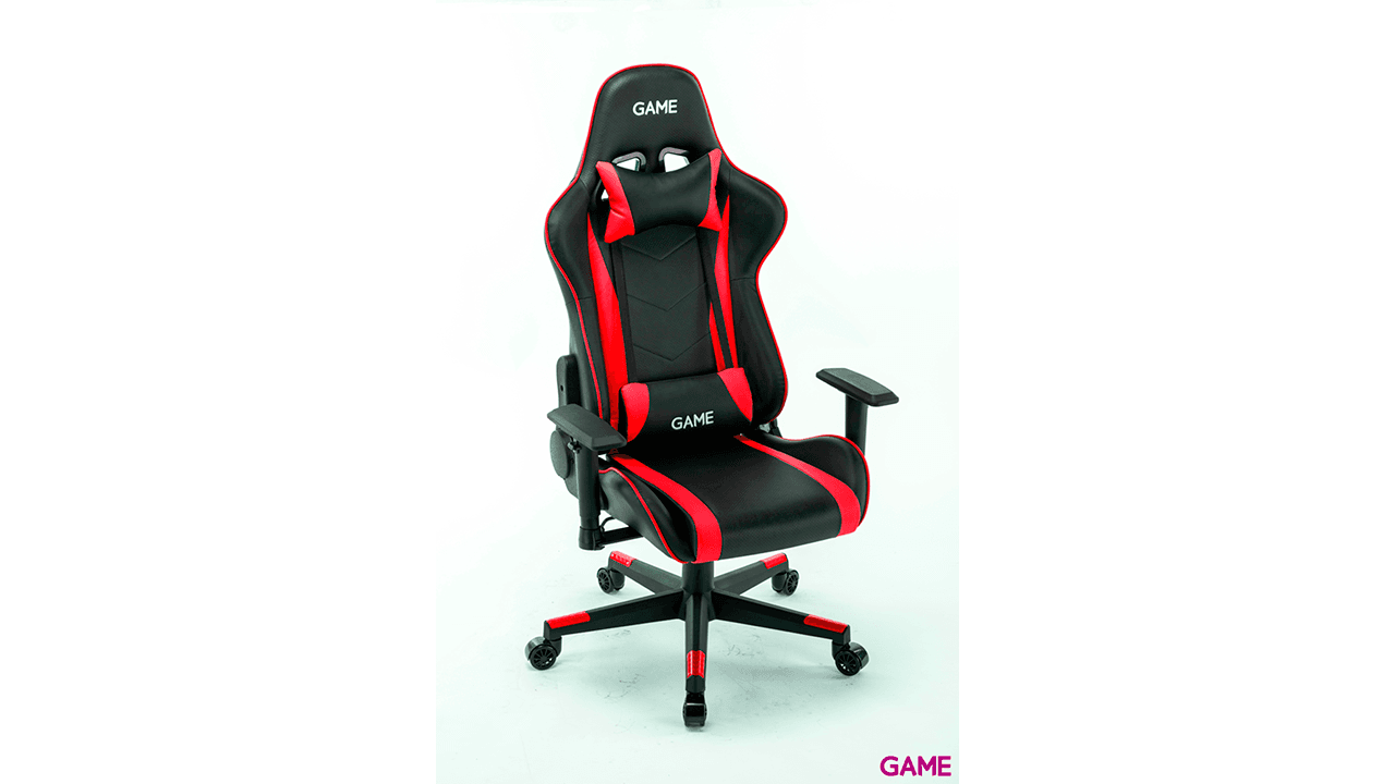 GAME Racing Pro GT320 Negro-Rojo - Silla Gaming