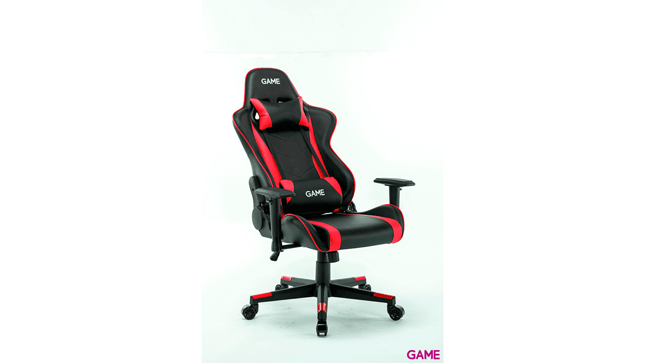GAME Racing Pro GT320 Negro-Rojo - Silla Gaming