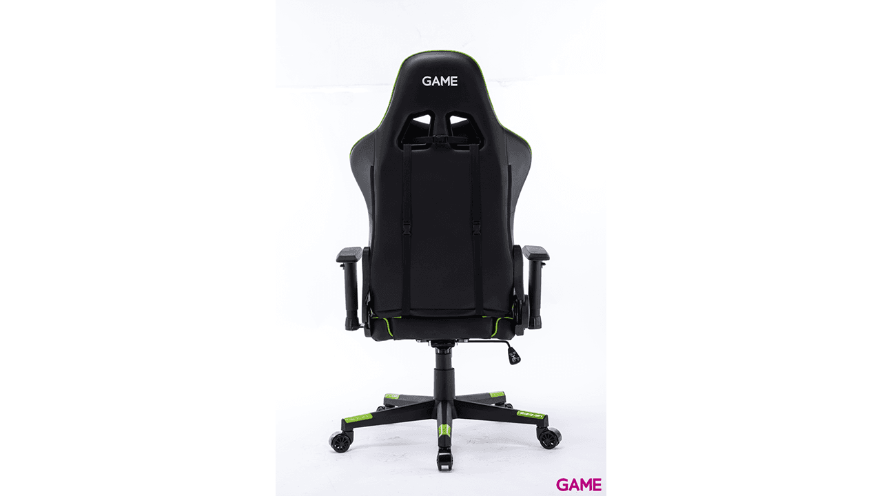 GAME Racing Pro GT320 Negro-Verde - Silla Gaming