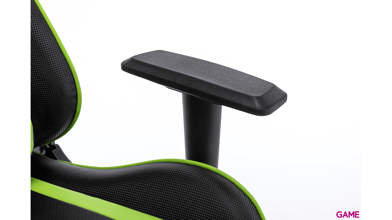 GAME Racing Pro GT320 Negro-Verde - Silla Gaming