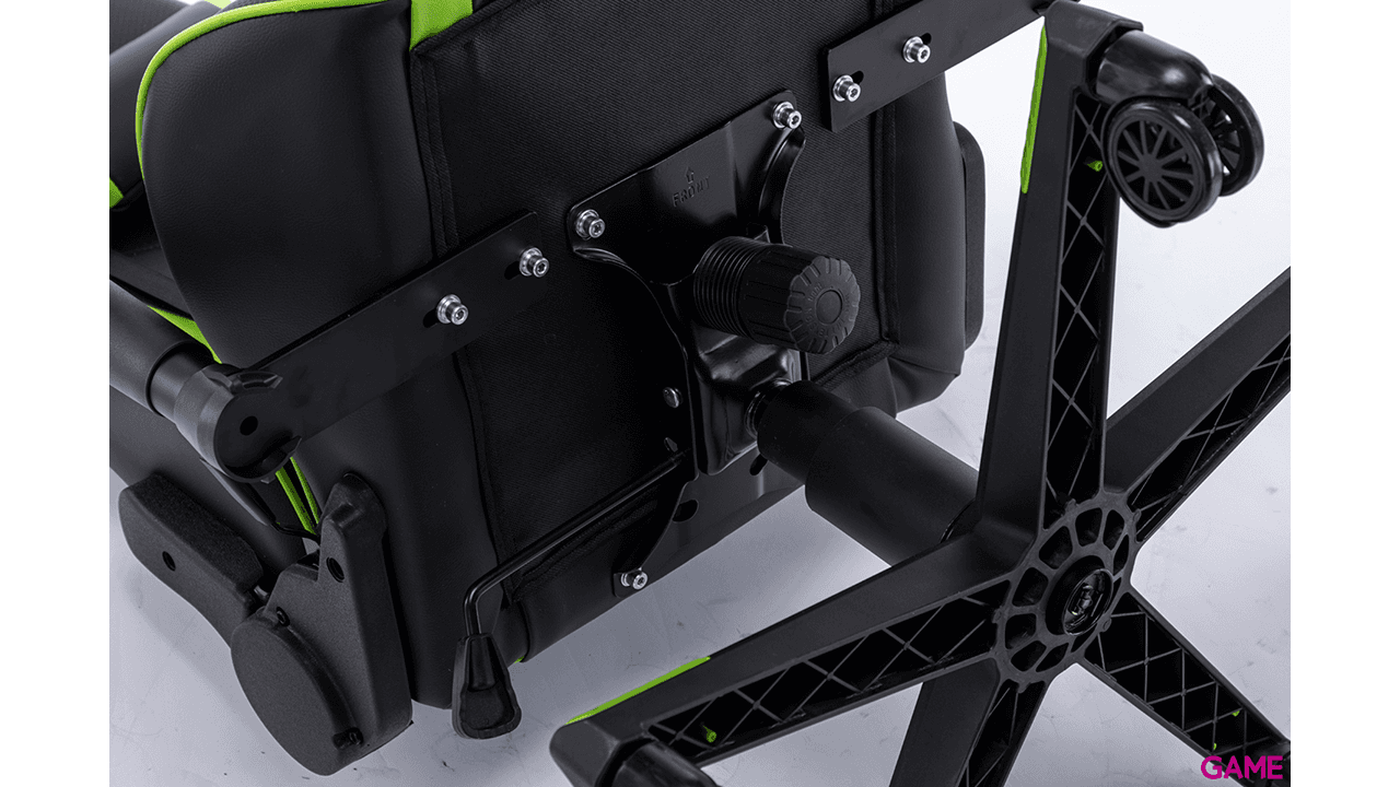 GAME Racing Pro GT320 Negro-Verde - Silla Gaming