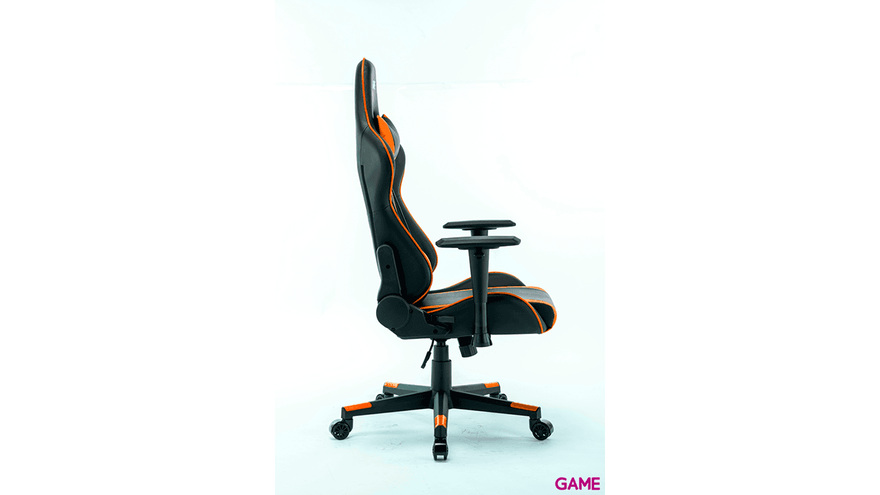 GAME Racing Pro GT320 Negro-Naranja - Silla Gaming