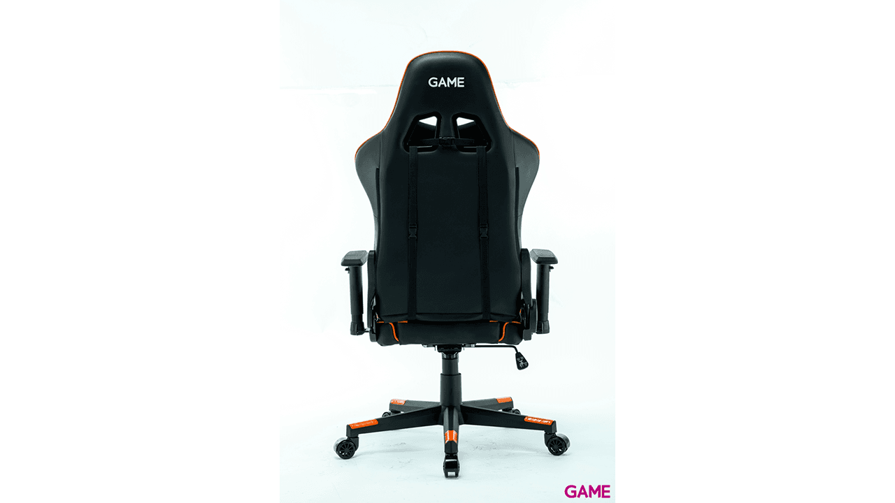 GAME Racing Pro GT320 Negro-Naranja - Silla Gaming
