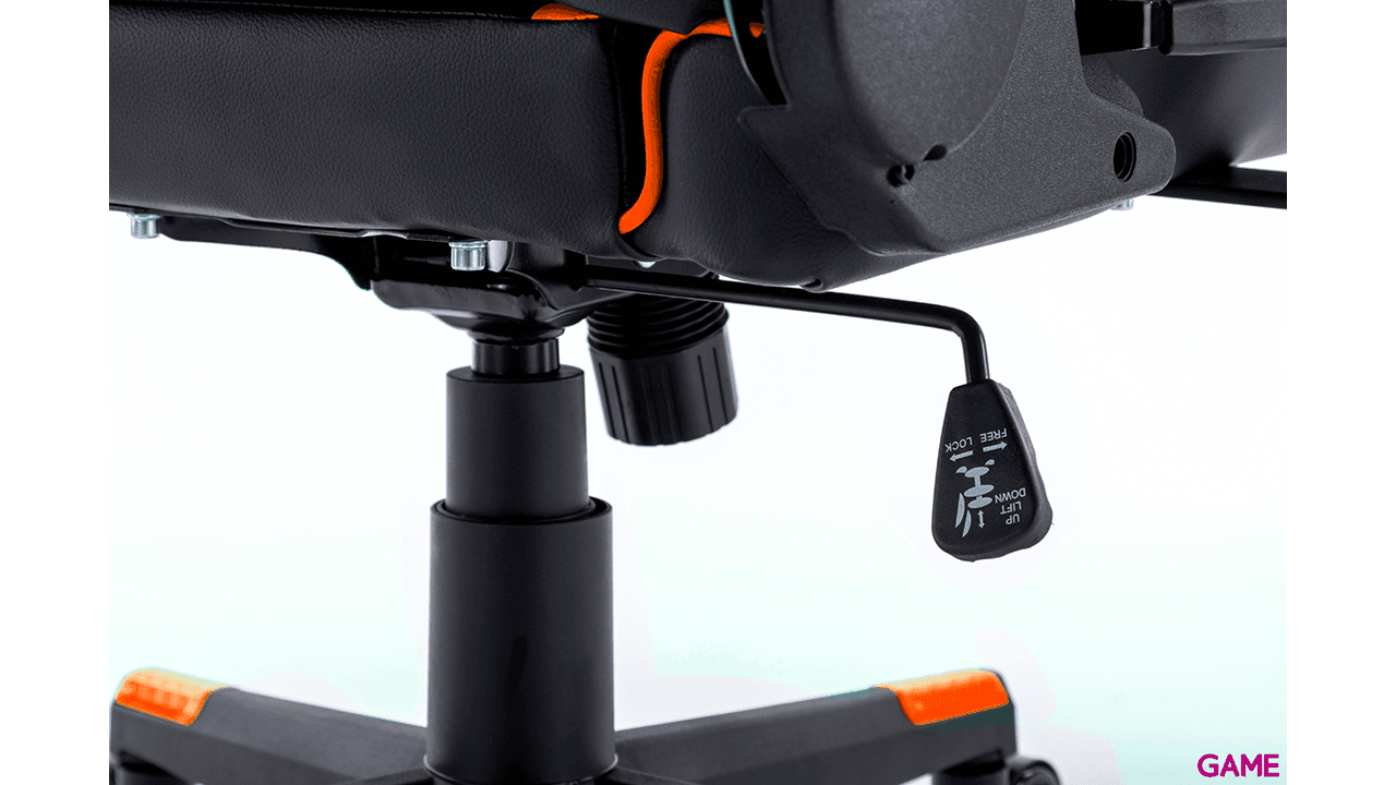 GAME Racing Pro GT320 Negro-Naranja - Silla Gaming