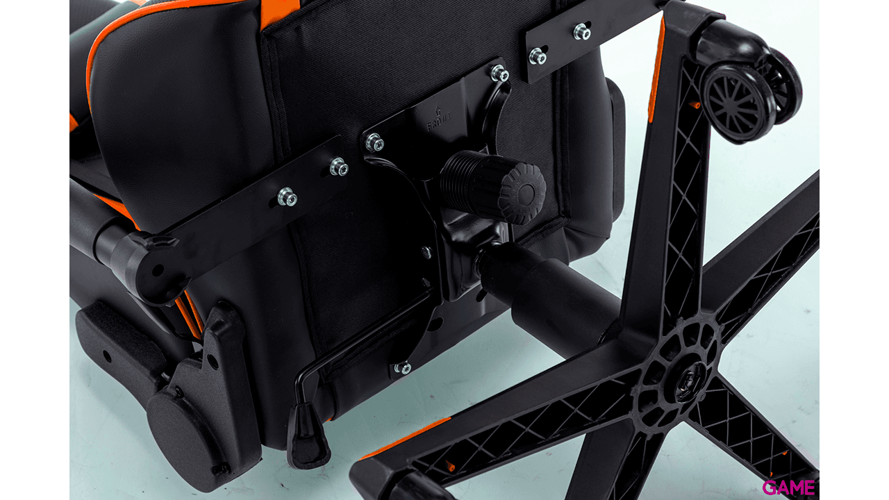 GAME Racing Pro GT320 Negro-Naranja - Silla Gaming