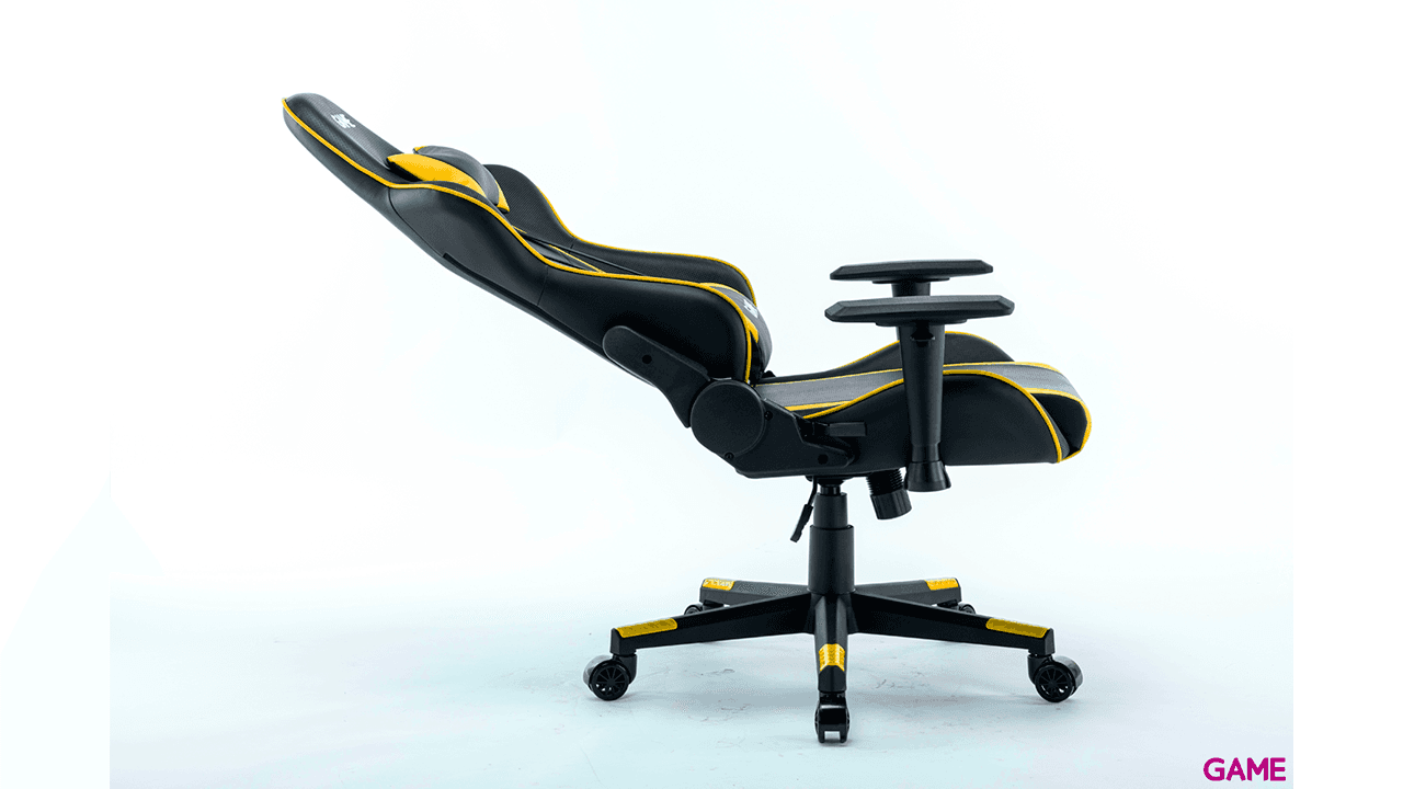 GAME Racing Pro GT320 Negro-Amarillo - Silla Gaming