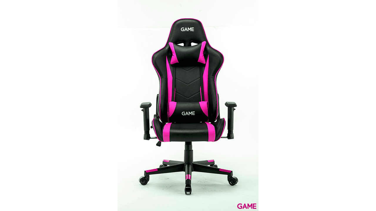 GAME Racing Pro GT320 Negro-Rosa - Silla Gaming