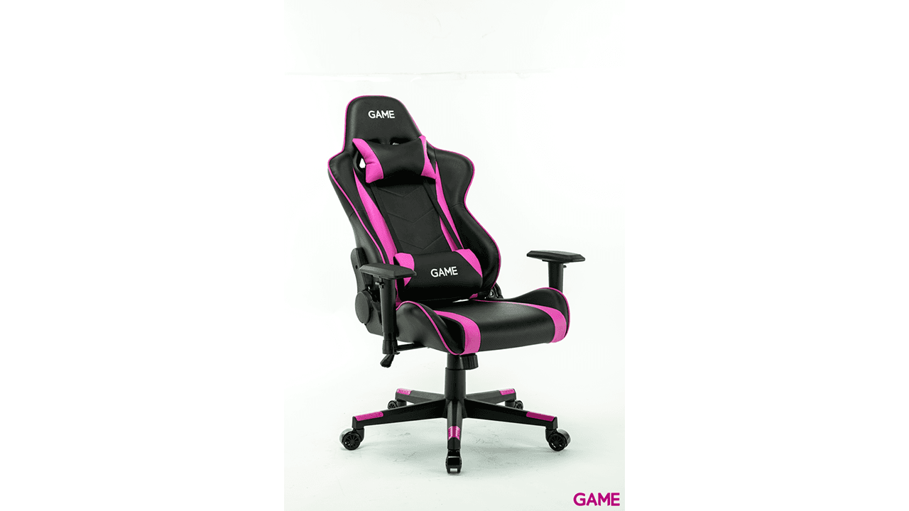 GAME Racing Pro GT320 Negro-Rosa - Silla Gaming
