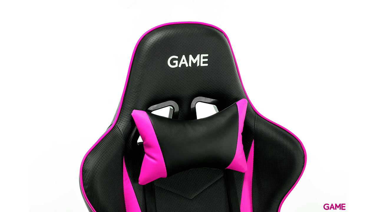 GAME Racing Pro GT320 Negro-Rosa - Silla Gaming