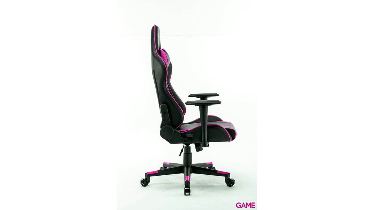 GAME Racing Pro GT320 Negro-Rosa - Silla Gaming