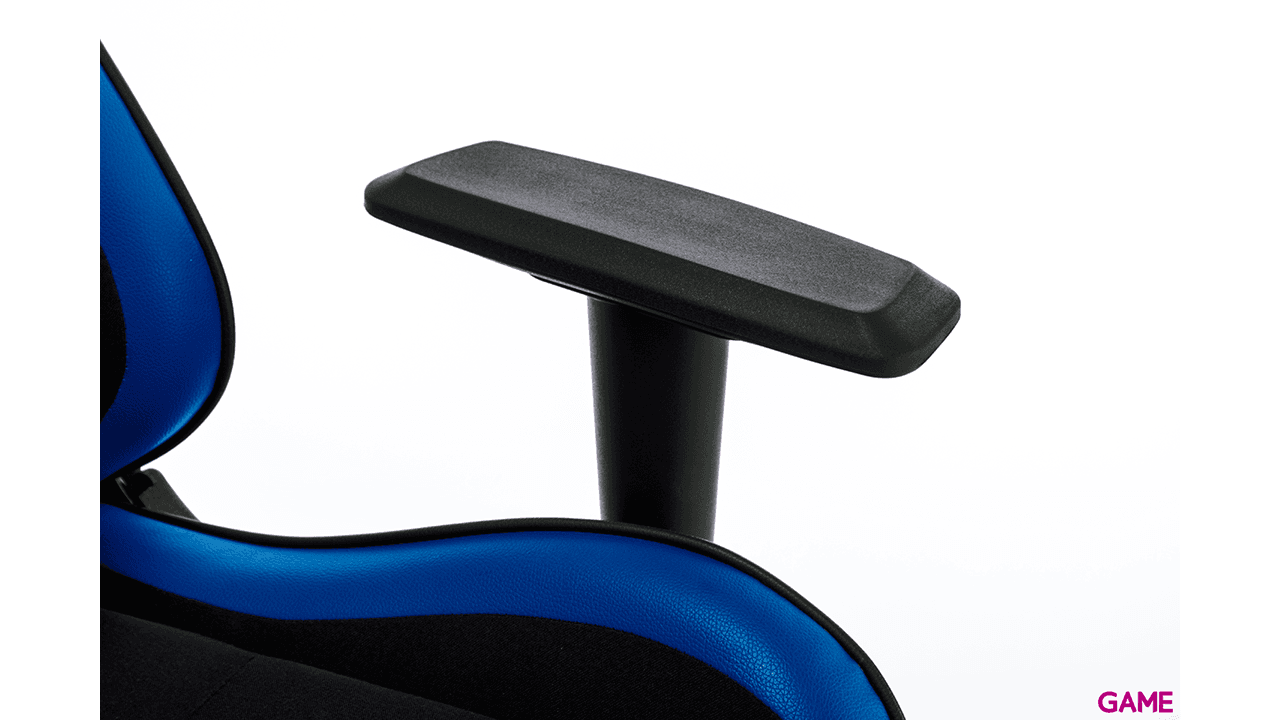 GAME Racing Pro GT325 Tela Negro-Azul - Silla Gaming