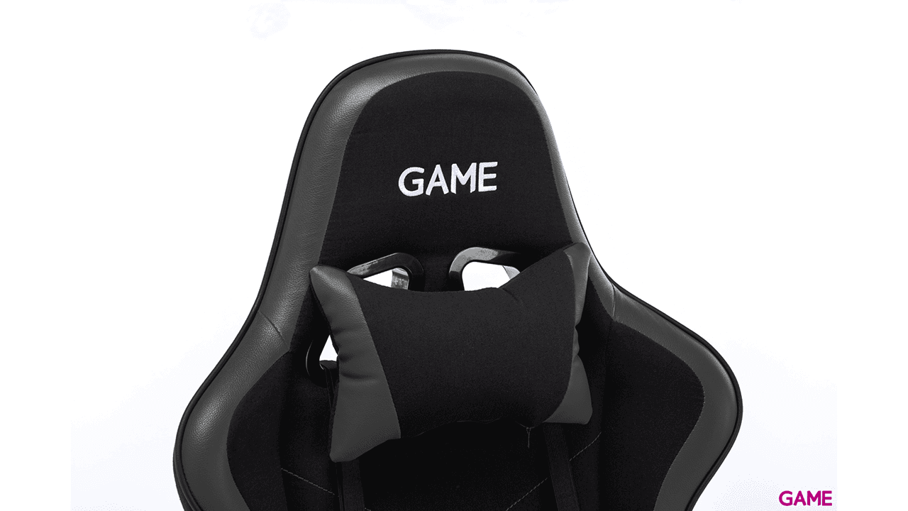 GAME Racing Pro GT325 Tela Negro - Silla Gaming