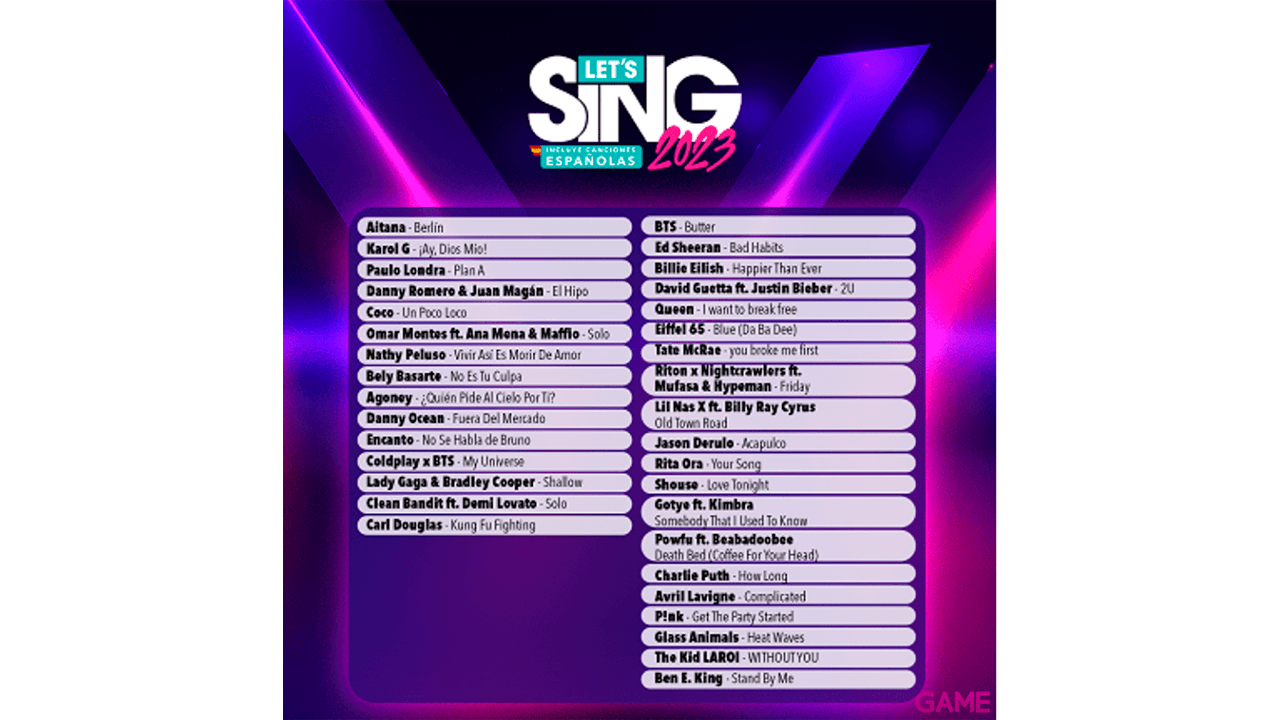 Let´s Sing 2023 + 2 Microfonos