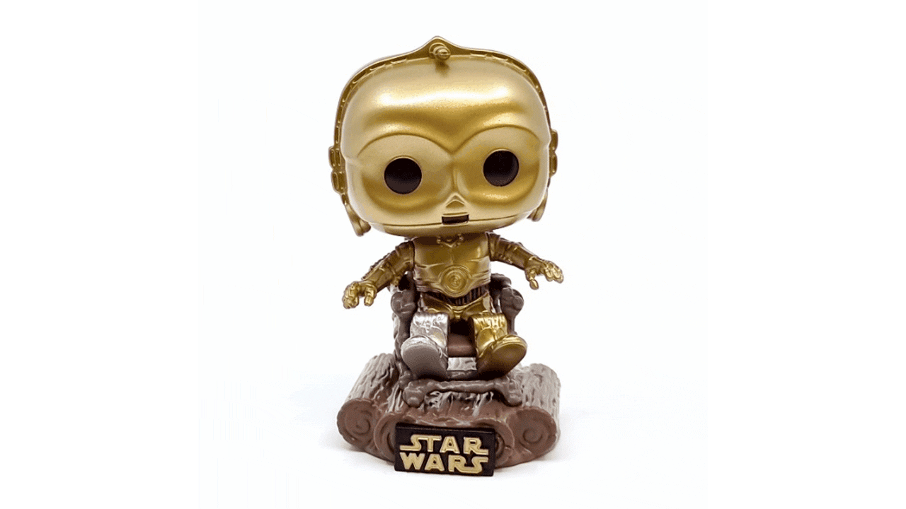 Figura Pop Star Wars Retorno del Jedi 40th: C3PO en Silla