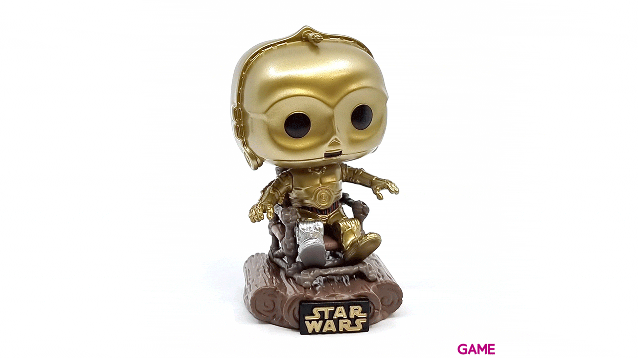 Figura Pop Star Wars Retorno del Jedi 40th: C3PO en Silla