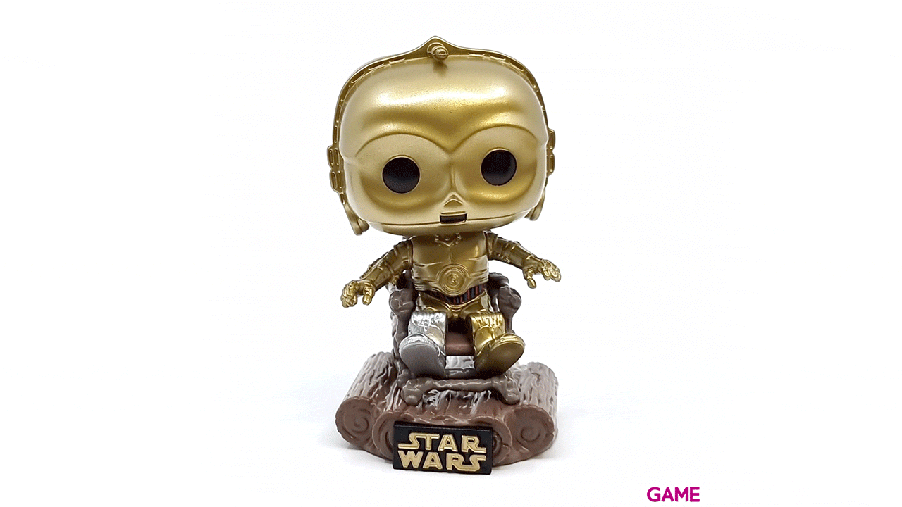 Figura Pop Star Wars Retorno del Jedi 40th: C3PO en Silla
