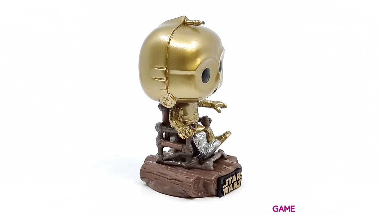 Figura Pop Star Wars Retorno del Jedi 40th: C3PO en Silla