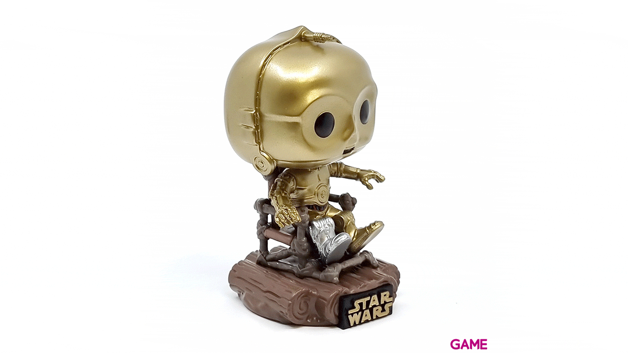 Figura Pop Star Wars Retorno del Jedi 40th: C3PO en Silla