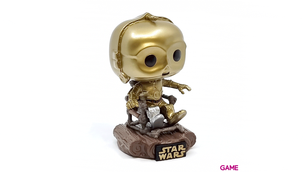 Figura Pop Star Wars Retorno del Jedi 40th: C3PO en Silla