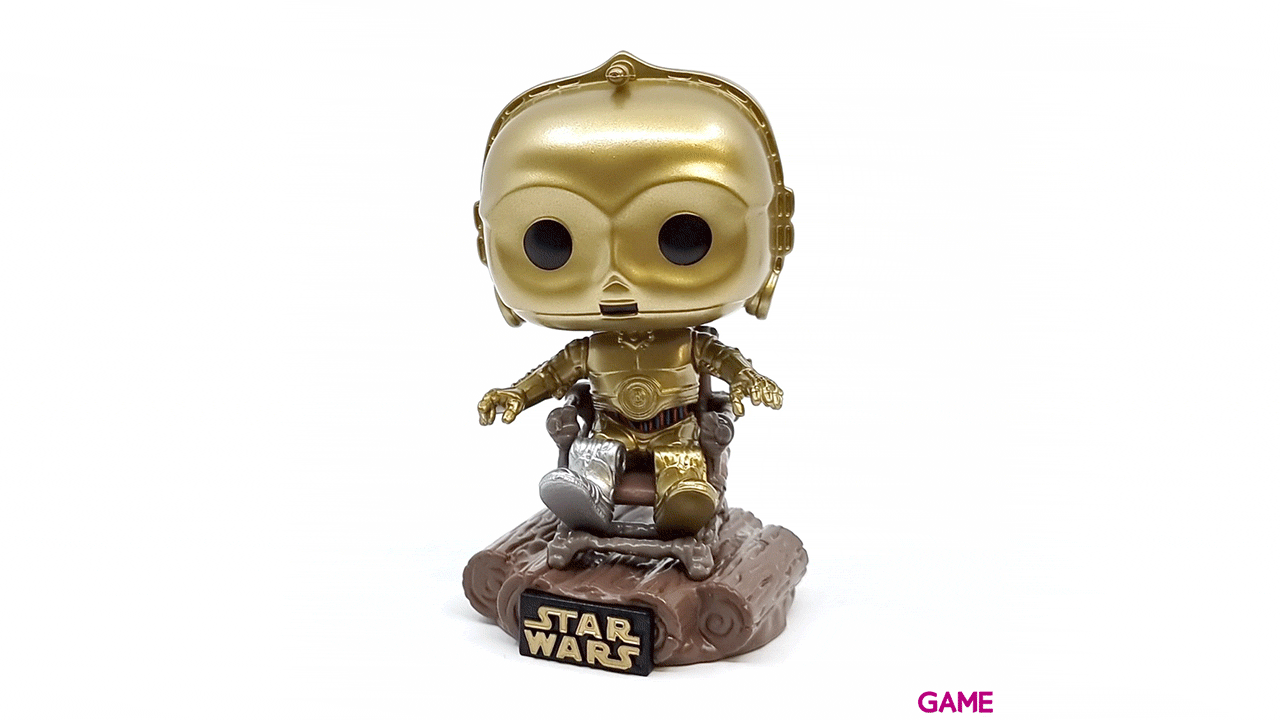 Figura Pop Star Wars Retorno del Jedi 40th: C3PO en Silla