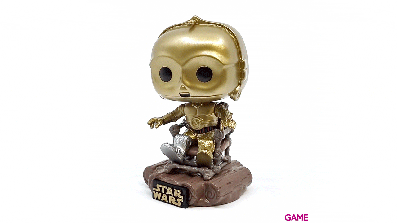Figura Pop Star Wars Retorno del Jedi 40th: C3PO en Silla