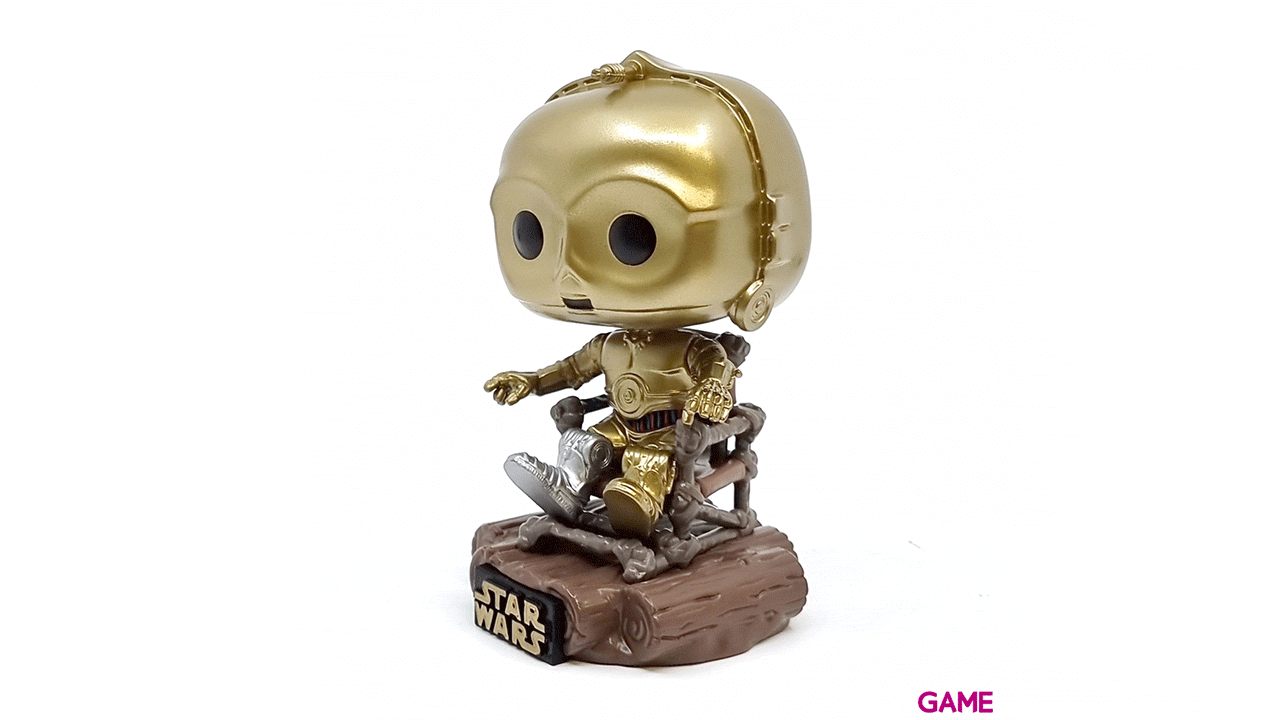Figura Pop Star Wars Retorno del Jedi 40th: C3PO en Silla