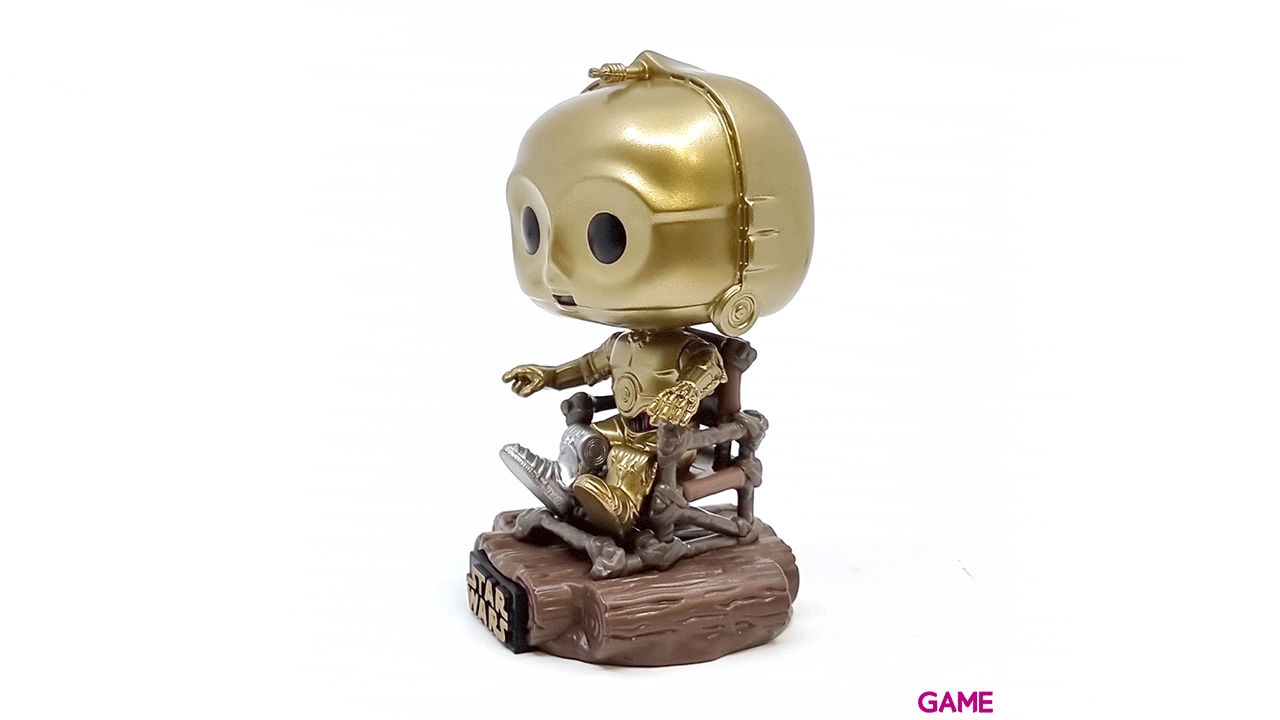 Figura Pop Star Wars Retorno del Jedi 40th: C3PO en Silla
