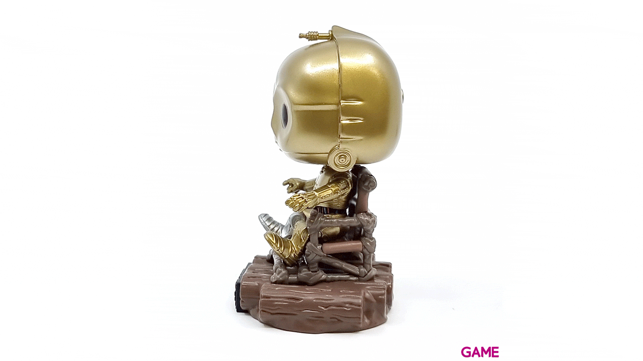 Figura Pop Star Wars Retorno del Jedi 40th: C3PO en Silla