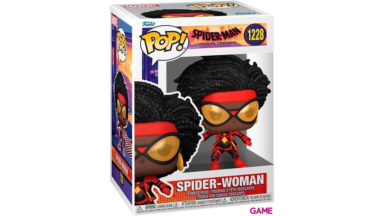 Figura Pop Spider-Man Across the Spiderverse: Spider Woman