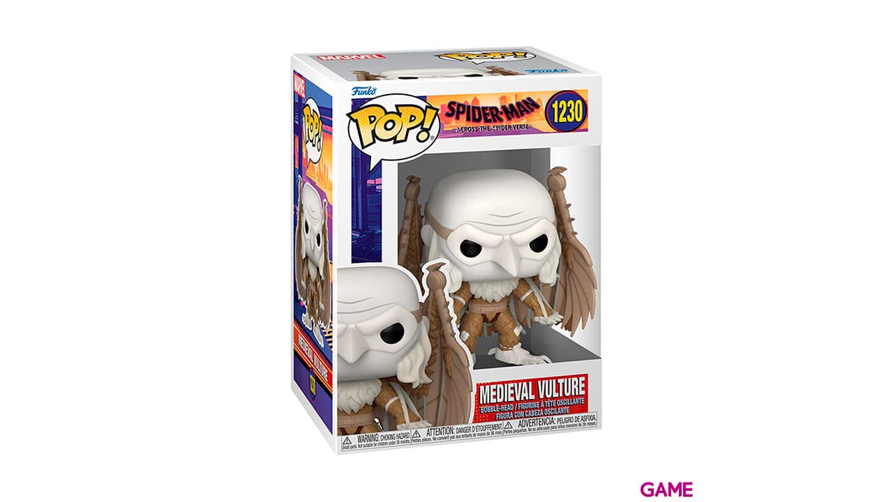 Figura Pop Spider-Man Across the Spiderverse: Buitre medieval