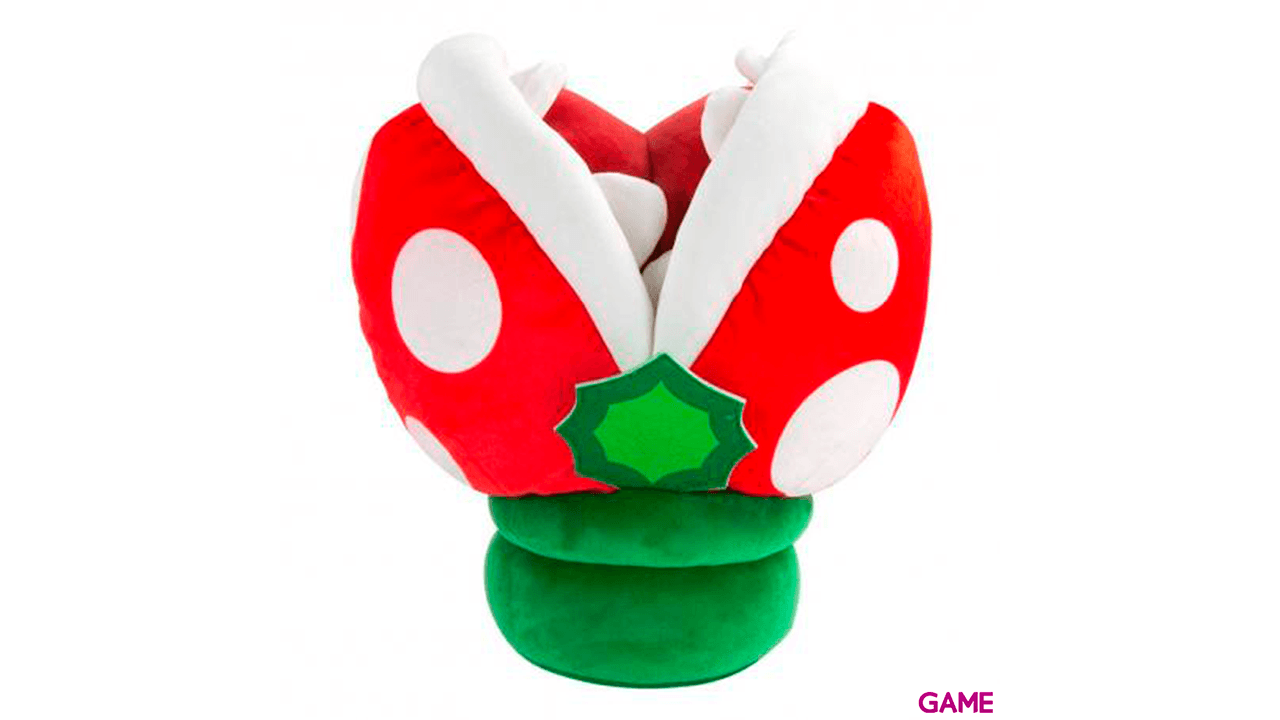 Peluche Mocchi Mocchi Gigante Super Mario: Planta Piraña
