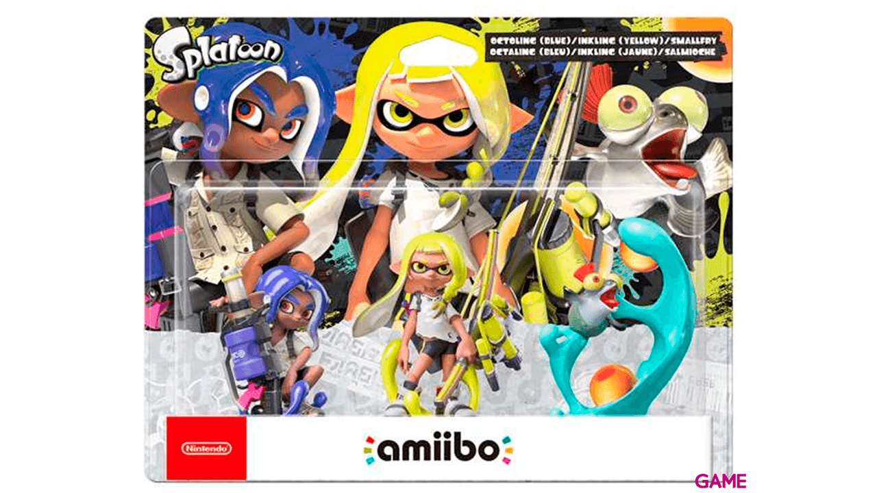 Pack 3 amiibo Splatoon 3