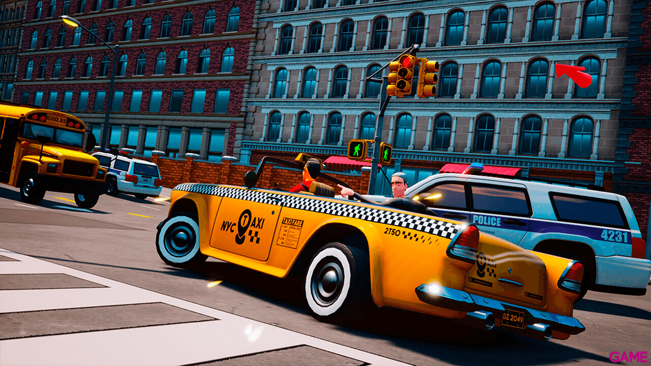 Taxi Chaos CIAB + Volante NW Nintendo Switch