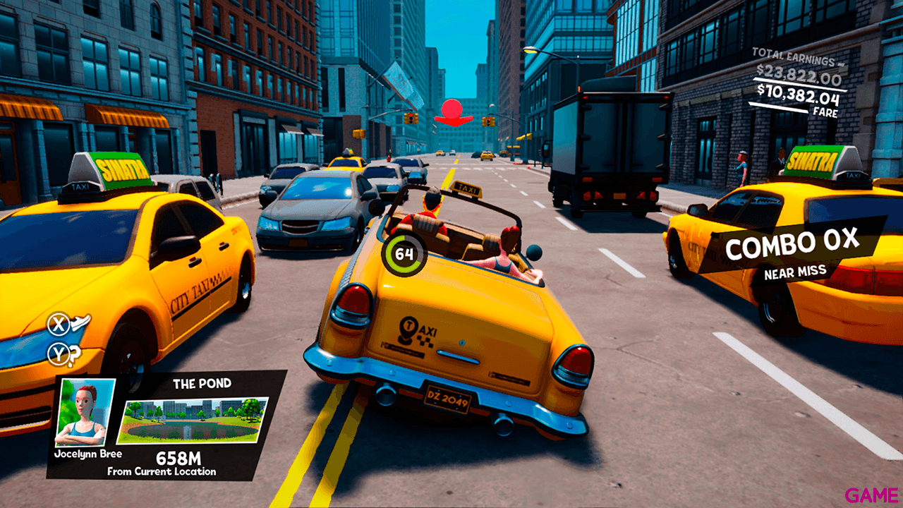 Taxi Chaos CIAB + Volante NW Nintendo Switch