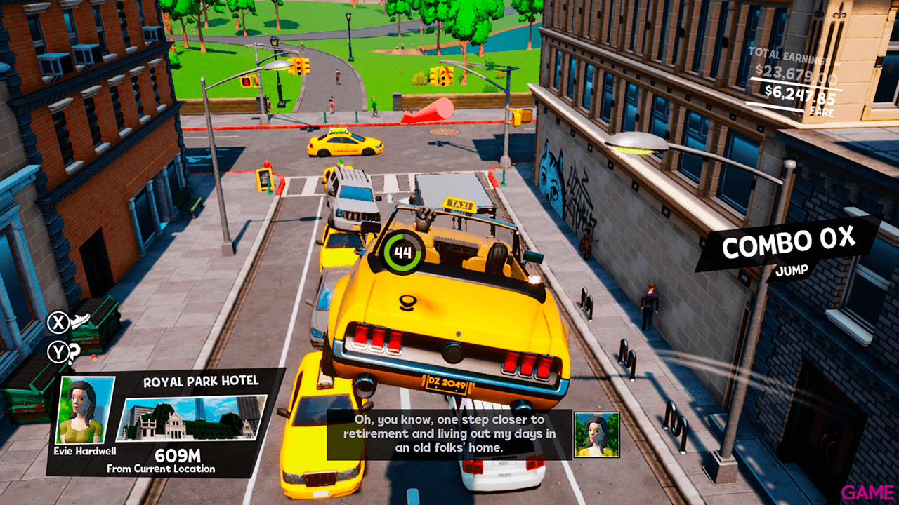 Taxi Chaos CIAB + Volante NW Nintendo Switch
