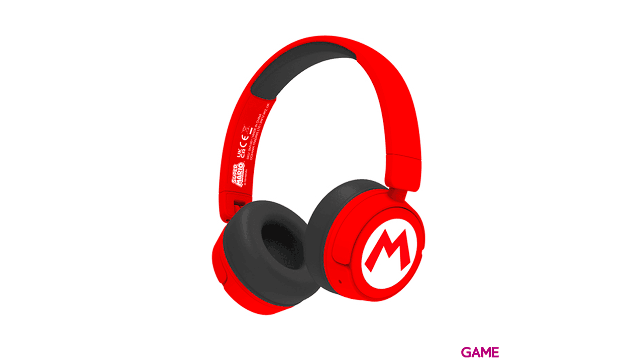 Auriculares Wireless Super Mario Logo