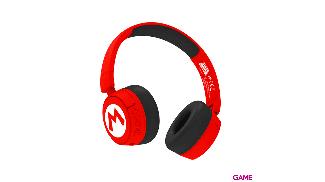 Auriculares Wireless Super Mario Logo